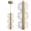 Pakabinamas šviestuvas Toolight Šviestuvas LED G150-3CP Gold