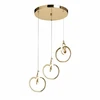 Pakabinamas šviestuvas Toolight šviestuvas LED LHJ093-3CP GOLD