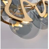 Pakabinamas šviestuvas Toolight Šviestuvas APP1545-8CP Gold / Pilkas