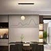 Pakabinamas šviestuvas Toolight šviestuvas LED LHJ033-CP Juodas