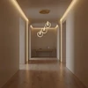 Pakabinamas šviestuvas Toolight šviestuvas LED LHJ093-3CP GOLD