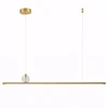 Pakabinamas šviestuvas Toolight Šviestuvas LED APP1694-CP 120 cm Gold