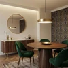 Pakabinamas šviestuvas Toolight šviestuvas LED APP1687-1CP 30CM BRUSH GOLD