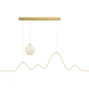 Pakabinamas šviestuvas Toolight šviestuvas LED LHJ034-CP BRUSH GOLD