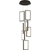 Pakabinamas šviestuvas Toolight šviestuvas LED LHJ089-7CP Juodas