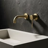 Paslėptas Praustuvo Maišytuvas Rea Lungo Stripe Gold