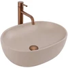 Pastatomas Praustuvas Rea Focus Taupe