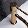 Plautuvės Maišytuvas Rea Lungo Diamond Copper Žemas