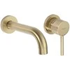 Praustuvo maišytuvas Rea Lungo Brushed Gold + box potinkinis