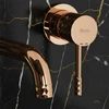 Potinkinis praustuvo maišytuvas Rea Rose Lungo Diamond Copper + BOX