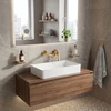 Potinkinis praustuvo maišytuvas REA VISION Gold + BOX