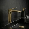 Praustuvo maišytuvas PREMIUM REA Vision Gold Low