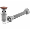 Praustuvo Sifonas Su „click-clack“ Vožtuvu Rea Flow Bronze