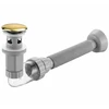 Praustuvo Sifonas Su „click-clack“ Vožtuvu Rea Flow Gold
