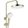 Dušo komplektas REA Bloom Baltas Gold, REA-P9529
