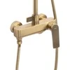 REA AVALON BRUSHED GOLD dušo komplektas