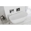 rea bathroom shelf 30x30 steel brush