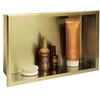 rea Bathroom Shelf 30x45 Gold