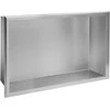 rea bathroom shelf 30x45 steel brush