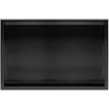 rea bathroom shelf 30x60 juodas matt