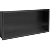 rea bathroom shelf 30x60 juodas matt