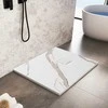 rea Dušo irklavimo baseinas Magnum CARRARA Baltas 90x90