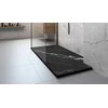 rea Dušo irklavimo baseinas Magnum CARRARA Juodas 90x90