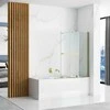 Rea Fabian vonios ekranas Brushed Gold 100