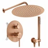 Rea Foss Clif Copper Paslėptas Dušo Rinkinys + Dėžutė