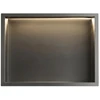 rea Įmontuojama Vonios Lentyna Led 30x45 Titan