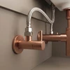 rea Kampinis Vožtuvas 1/2" X 3/8" Copper