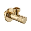rea Kampinis Vožtuvas Diamond 03 1/2" X 3/4"auksinis