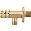 rea Kampinis Vožtuvas Diamond 03 1/2" X 3/8" Gold