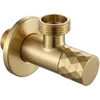 rea Kampinis Vožtuvas Diamond 03 1/2" X 3/4" Gold