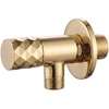 rea Kampinis Vožtuvas Diamond 03 1/2" X 3/8" Gold