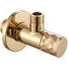 rea Kampinis Vožtuvas Diamond 03 1/2" X 3/8" Gold