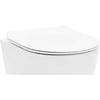 rea KLOZETO SĖDYNĖ UF DUROPLAST FLAT Baltas