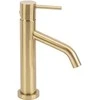 REA LEVEL praustuvo maišytuvas Brushed Low Gold