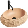 Rea Mika Light Terracotta stalviršio praustuvas