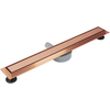 REA Neox pro Linear Drain Brushed Copper 100