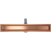 REA Neox pro Linear Drain Brushed Copper 100