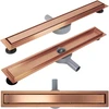 REA Neox pro Linear Drain Brushed Copper 90