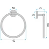 rea Pakabas Vonios Kambario Ring 5710 Galo Gold