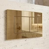 rea Potinkinis WC Rėmo Komplektas Slim 024N su J Gold Mygtuku