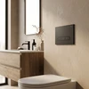 rea Potinkinis WC Rėmo Komplektas Slim 024N su HD Juodas Mygtuku