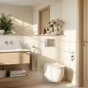 rea Potinkinis WC Rėmo Komplektas Slim 024N su HD Satin Mygtuku