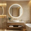 rea Veidrodis LED 50cm MMJ BRUSH Sidabrinis