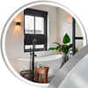 rea Veidrodis LED 50cm MMJ BRUSH Sidabrinis