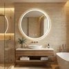 rea Veidrodis LED 90cm MMJ BRUSH Sidabrinis