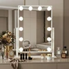 rea Veidrodis LED HOLLYWOOD Baltas 30x40